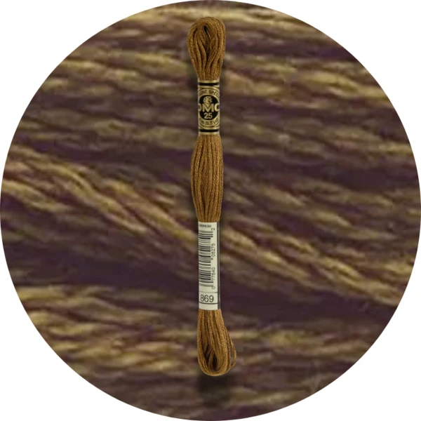 DMC Mouliné Spécial 25 Broderigarn, Ensfarvet, Neutrale nuancer